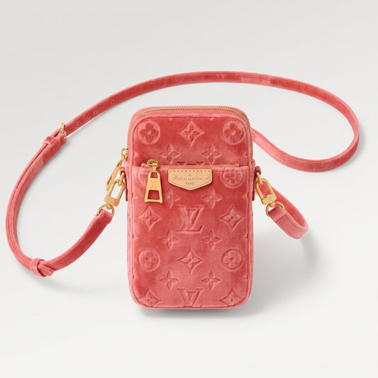 Coral Phone Crossbody